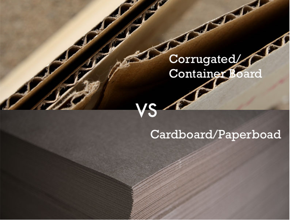 Cardboard vs Corrugated 